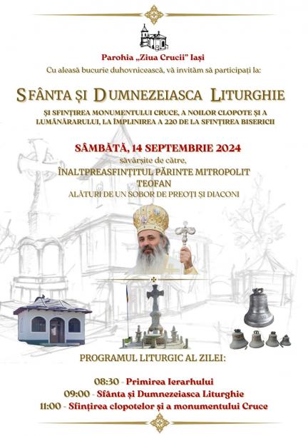Programul liturgic al hramului 